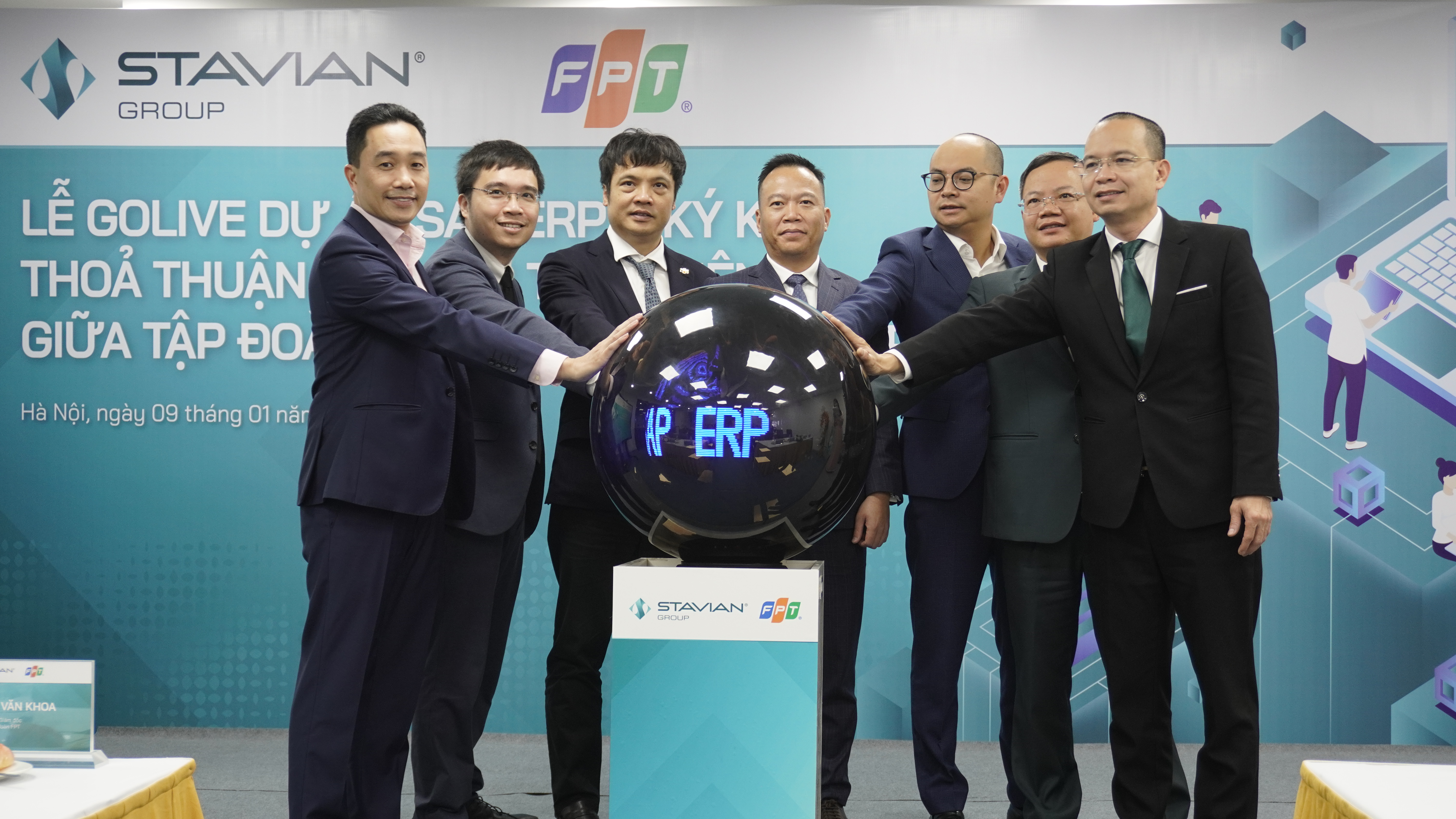 Tập đoàn Stavian chính thức vận hành Dự án SAP ERP
